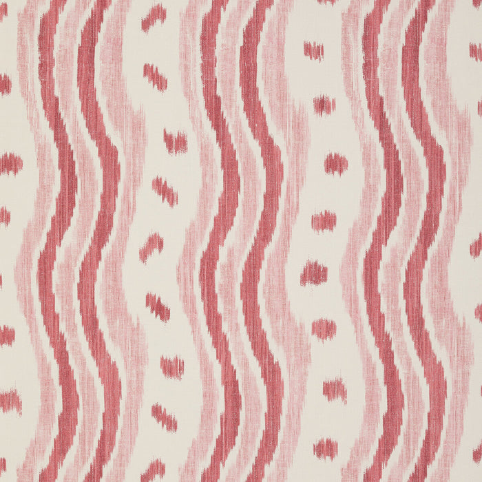 Lee Jofa Ikat Stripe Wp Coral Wallpaper Sample PBFC-3531.917.0