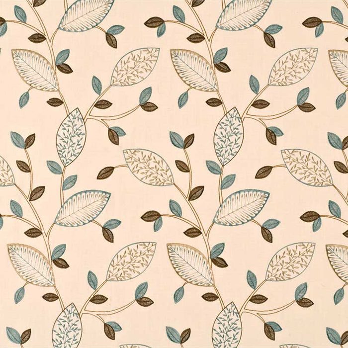 Baker Lifestyle Lauretta Teal/Biscuit Fabric Sample PF50142.3.0