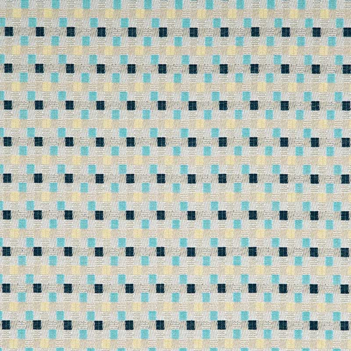 Baker Lifestyle Skane Aqua/Indigo/Linen Fabric Sample PF50347.4.0