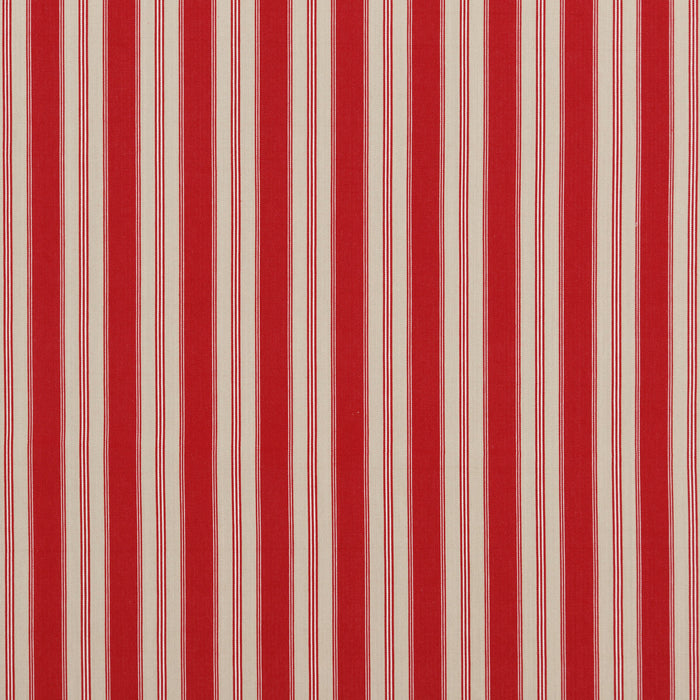 Baker Lifestyle Tango Ticking Red Fabric Sample PF50430.4.0