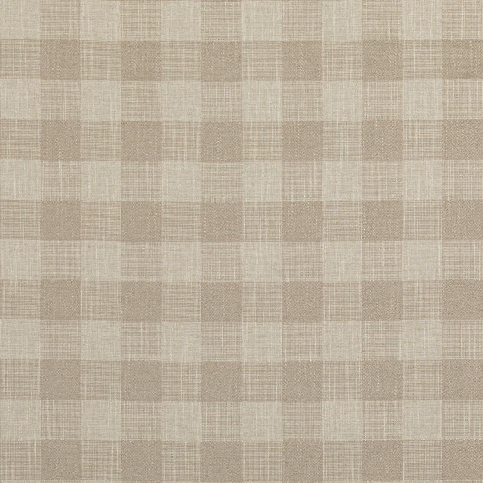 Baker Lifestyle Block Check Stone Fabric Sample PF50490.140.0