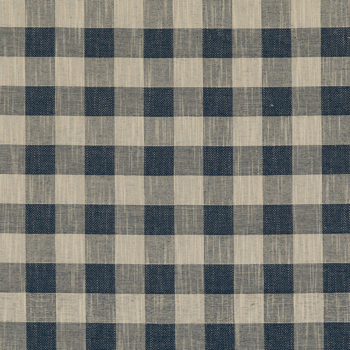 Baker Lifestyle Block Check Indigo Fabric Sample PF50490.680.0