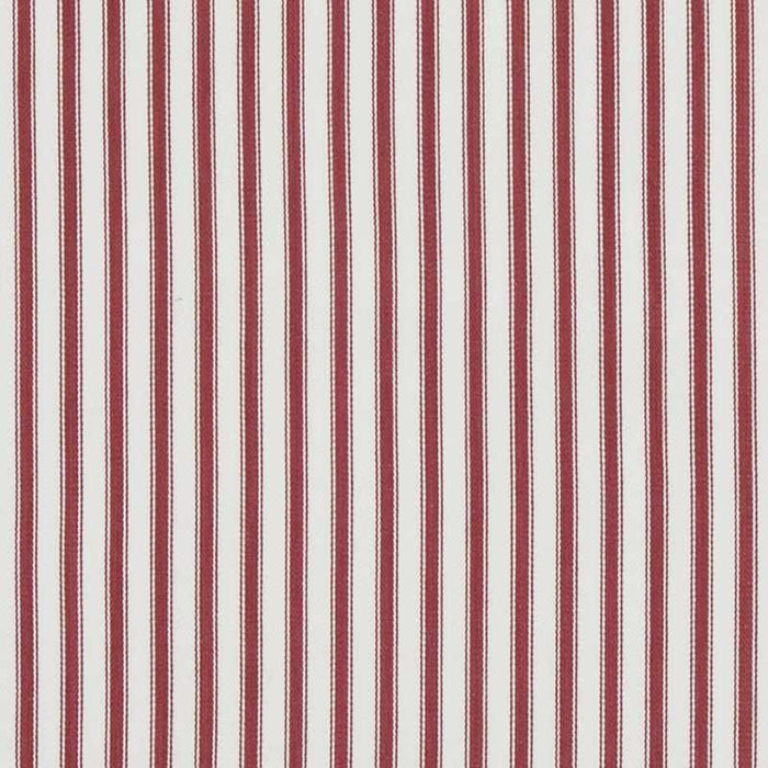 Baker Lifestyle Sherborne Ticking Red Fabric Sample PF50505.450.0