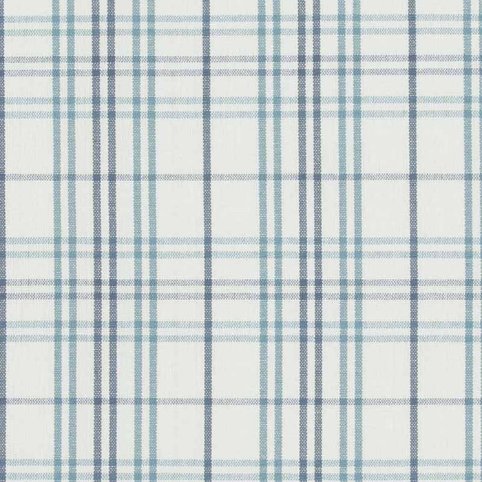 Baker Lifestyle Purbeck Check Aqua Fabric Sample PF50508.2.0