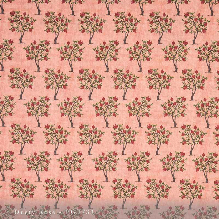 Lisa Fine Pomegranate Dusty Rose Fabric Sample PGT-33