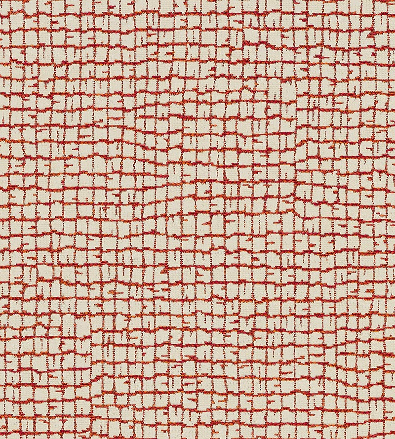 Old World Weavers Troya Beach Coral Fabric Sample PO 0001TROY