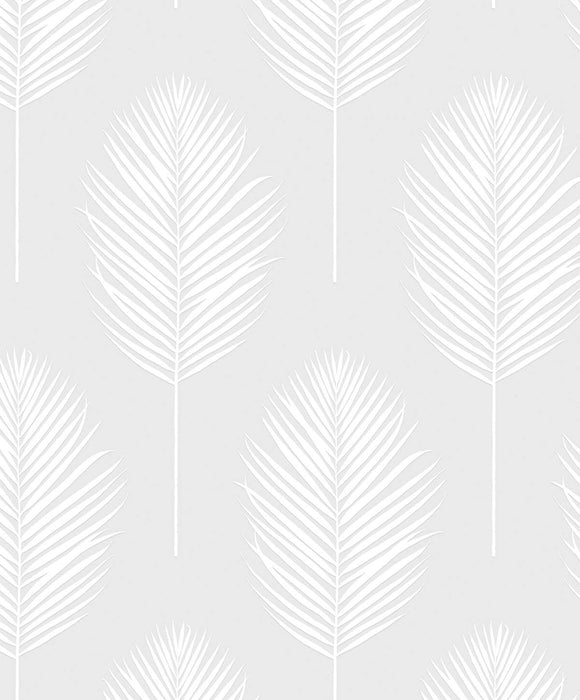 NextWall Palm Leaf Off-white Wallpaper PP10600