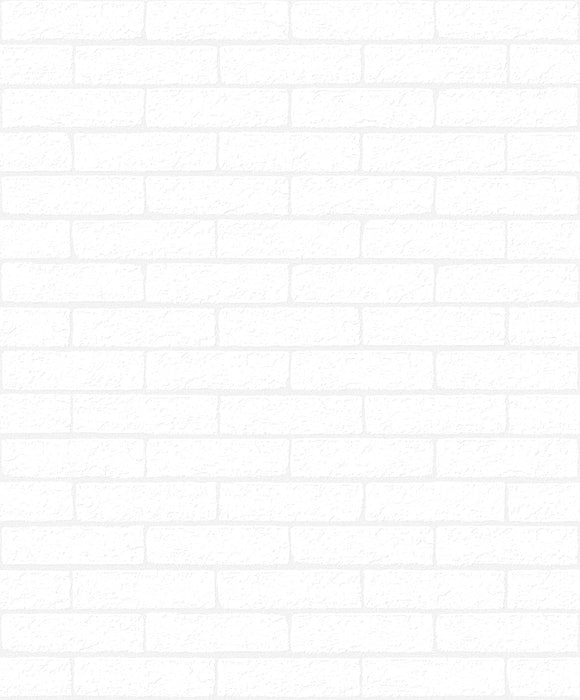 NextWall Rustico Faux Brick Off-white Wallpaper Sample PP10900