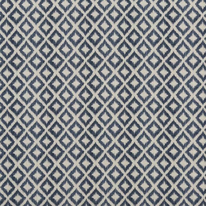 Baker Lifestyle Salsa Diamond Indigo Fabric Sample PP50431.2.0