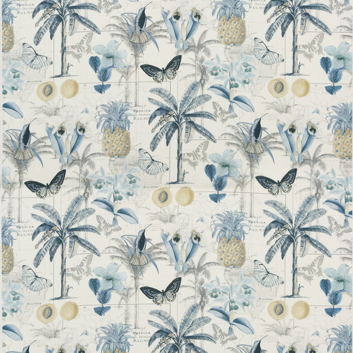 Baker Lifestyle Orinoco Blue Fabric Sample PP50434.2.0