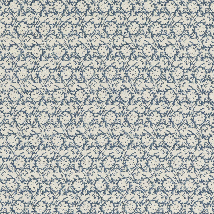 Baker Lifestyle Flower Press Indigo Fabric Sample PP50480.1.0