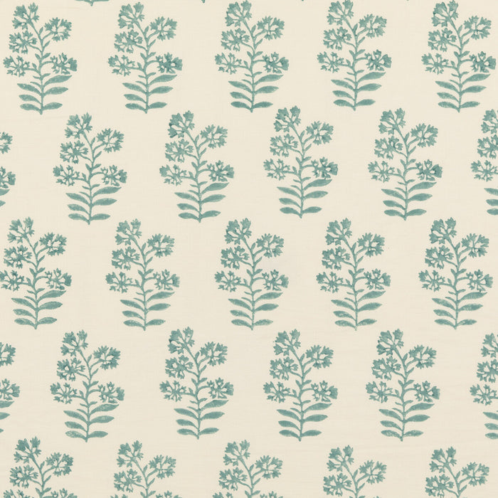 Baker Lifestyle Wild Flower Aqua Fabric Sample PP50483.3.0