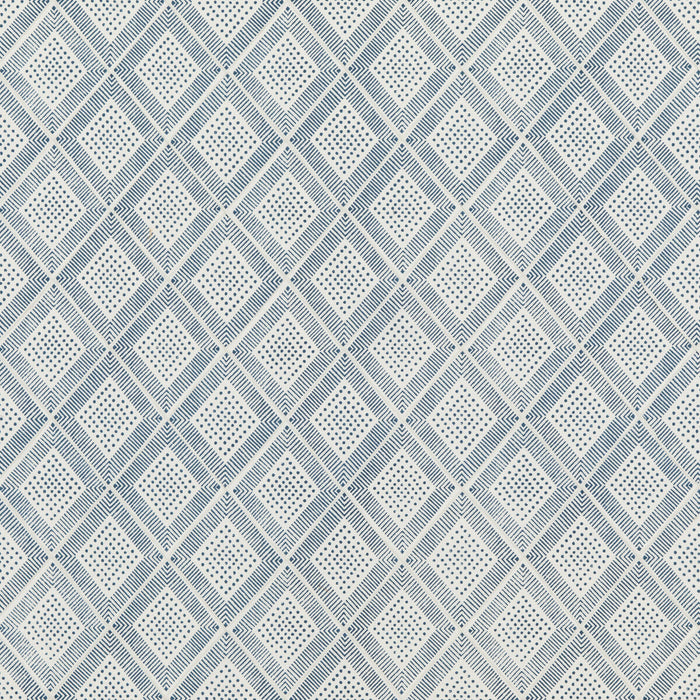 Baker Lifestyle Block Trellis Indigo Fabric Sample PP50484.1.0