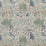 Baker Lifestyle Bridport Blue/Red Fabric Sample PP50500.1.0