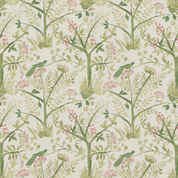 Baker Lifestyle Lulworth Green/Pink Fabric Sample PP50502.3.0