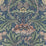 Seabrook Designs Acanthus Floral Prepasted Denim Blue & Salmon Wallpaper Sample PR10002