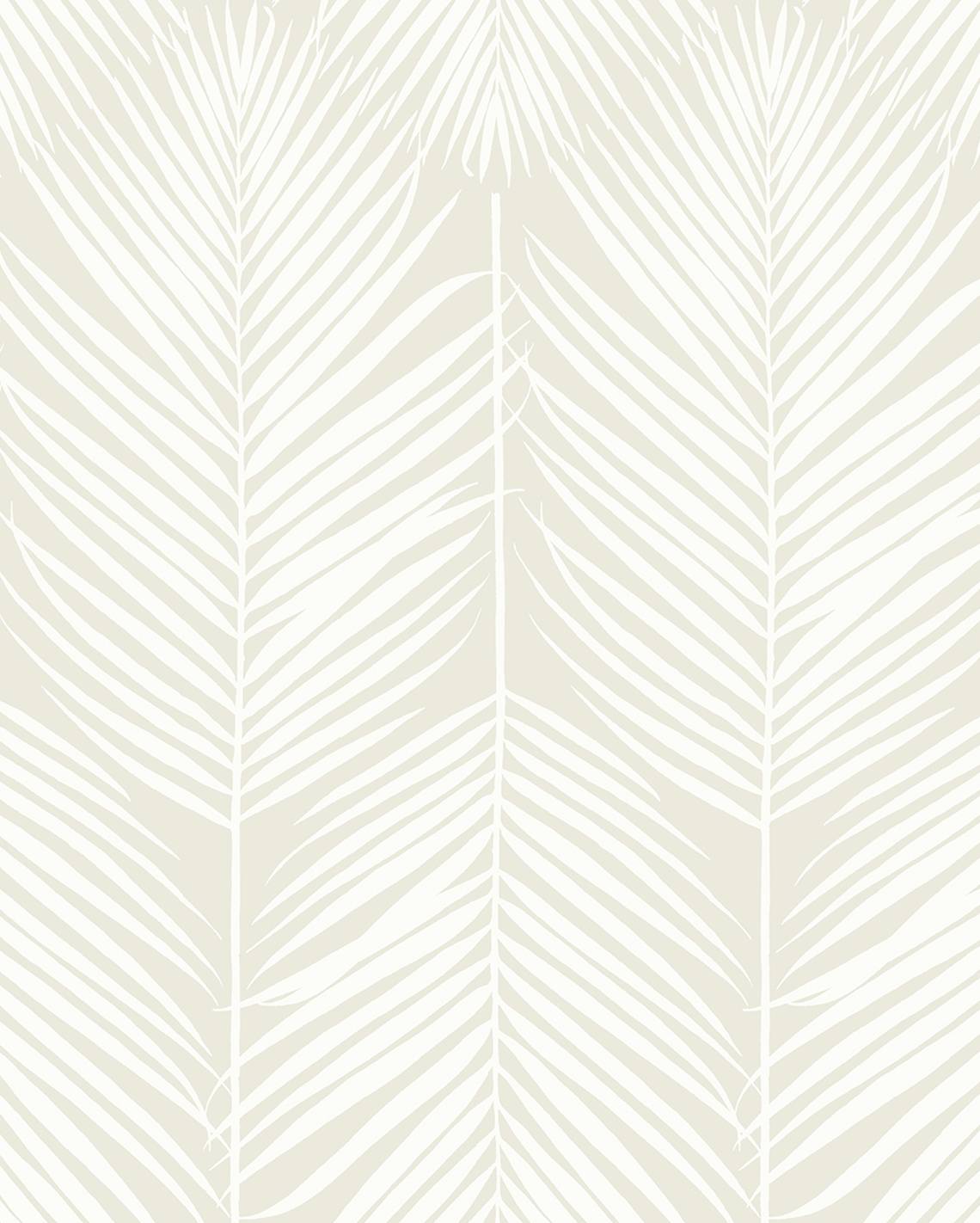 Seabrook Designs Palm Silhouette Prepasted Sea Salt Wallpaper PR11405