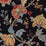 Seabrook Designs Lana Jacobean Ebony Wallpaper Sample PR12500