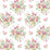 Seabrook Designs Floral Bouquet Prepasted Watermelon & Buttercup Wallpaper Sample PR12601