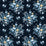 Seabrook Designs Floral Bouquet Prepasted Midnight Blue & Toffee Wallpaper PR12602