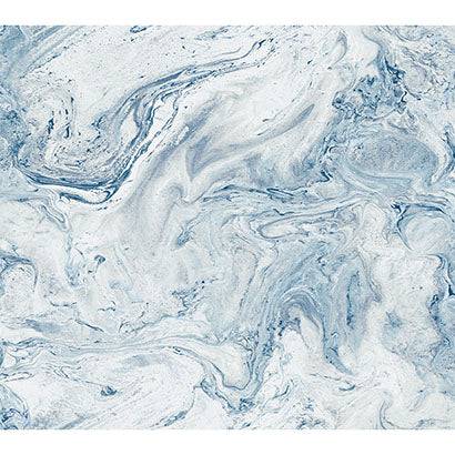 York Oil & Marble Blue Wallpaper PSW1126RL