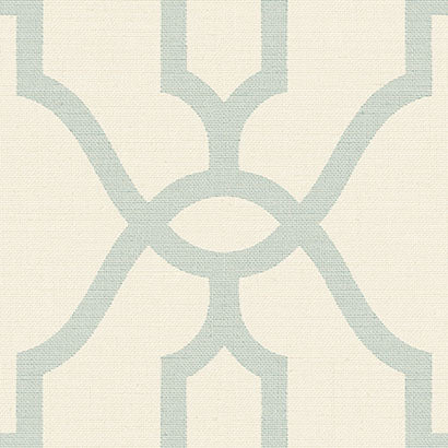 Magnolia Home Magnolia Home Woven Trellis Beige & Blue Wallpaper PSW1161RL