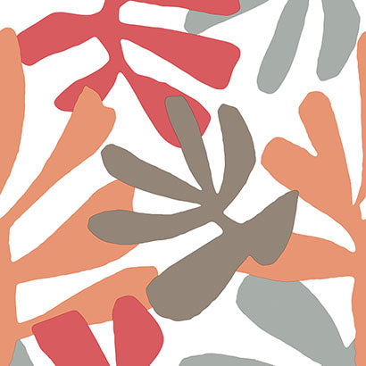 York Kinetic Tropical Coral & Beige Wallpaper PSW1240RL