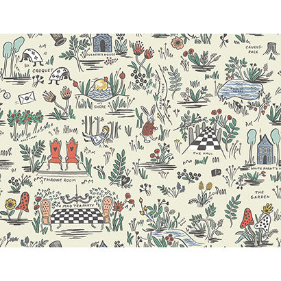 Rifle Paper Co Wonderland Pastel Wallpaper PSW1330RL