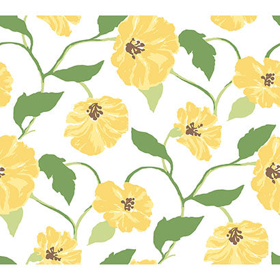 York Jungle Garden Lemon Grove Wallpaper PSW1401RL