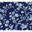 York Temple Garden Navy Blue Wallpaper PSW1407RL