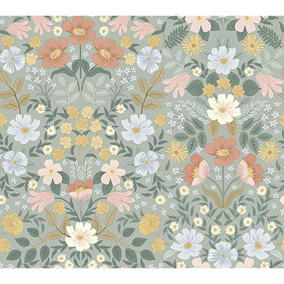 Rifle Paper Co Bramble Garden Sage Wallpaper PSW1476RL