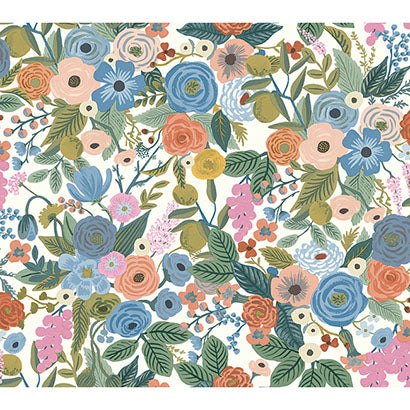 Rifle Paper Co Garden Party Cobalt Multi Wallpaper PSW1485RL