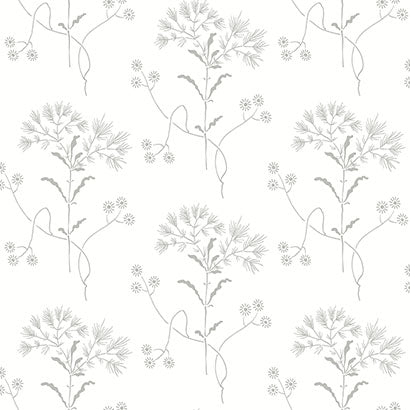 Magnolia Home Wildflower Grey Wallpaper PSW1502RL