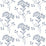 Magnolia Home Wildflower Navy Wallpaper PSW1504RL