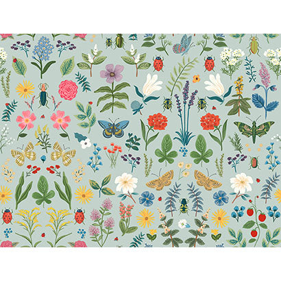 Rifle Paper Co Curio Mint Wallpaper PSW1540RL