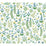 Rifle Paper Co Menagerie Garden Blue Multicolor Wallpaper PSW1551RL