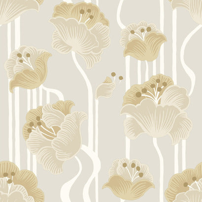 York Shirley Neutral Wallpaper PSW1568RL