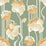 York Shirley Green Wallpaper PSW1570RL