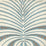 Quadrille Palm Garden Cadet Blue / Hazelnut Fabric Sample 307200F-105