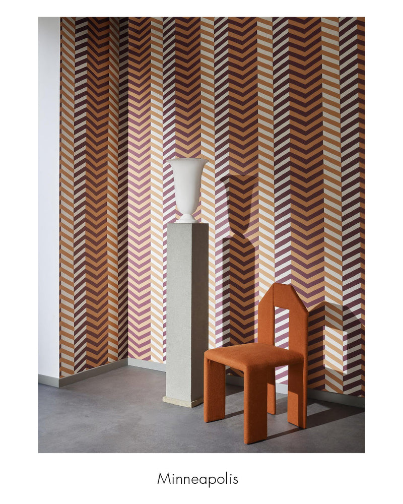 Pierre Frey Geometric Wallpaper Minneapolis