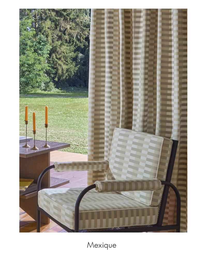 Pierre Frey Mexique Fabric Chair & Curtains