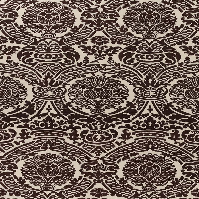 Home Couture Principessa On Linen Brown Fabric HC1280L-07TAJ