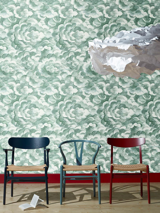 Pierre Frey Ciel Reve Celadon Wallpaper FP846002