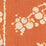 China Seas Hawthorne Tomato Fabric Sample 3010-04