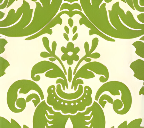 Quadrille Monty Apple Green Wallpaper 302162W