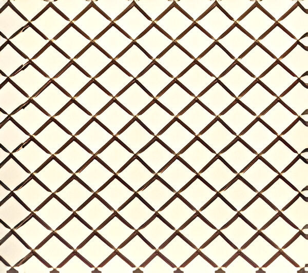 Quadrille Terrace New Brown Fabric Sample 302307F