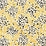 China Seas Trilby Charcoal Dots Gold Lines Fabric Sample 3030-10