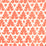 Quadrille Volpi Orange Fabric 304041F