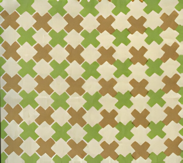 China Seas Double Cross Camel Ii With Jungle Green Fabric 4120-06