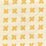 China Seas Cross Check Inca Gold Fabric Sample 4130-08